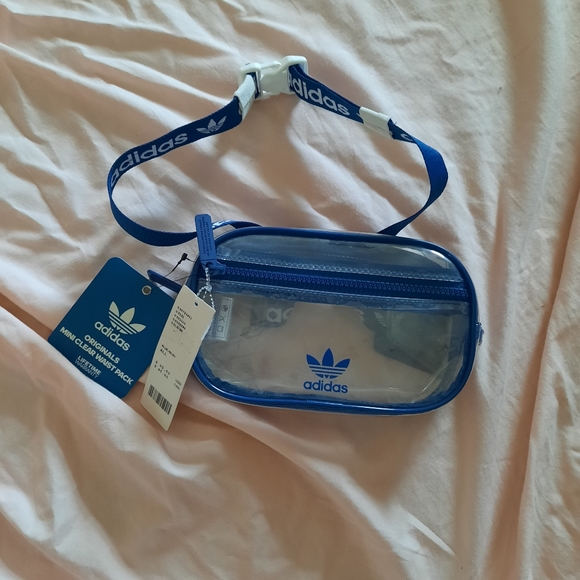 adidas clear fanny pack
